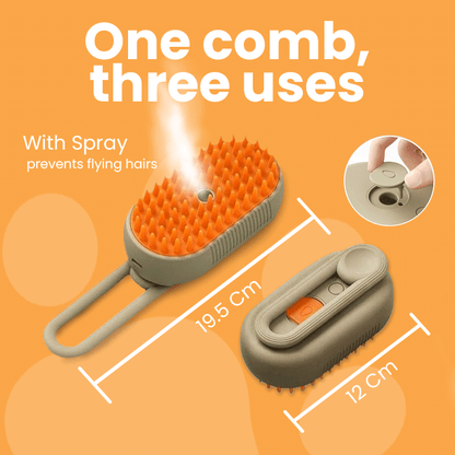  Pet  Steam Brush 